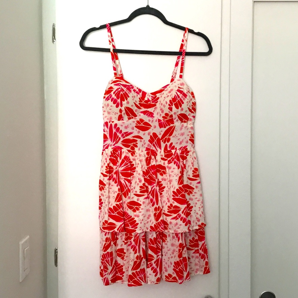 Printed Spaghetti Strap Sun Dress